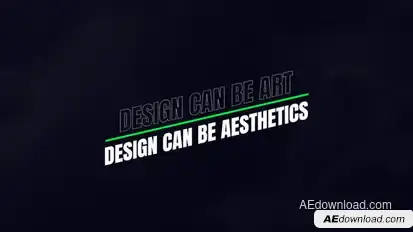 Animated Titles Titles template preview
