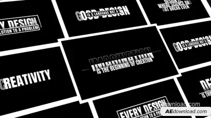 Animated Titles Titles template preview