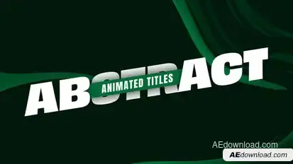 Animated Titles Titles template preview