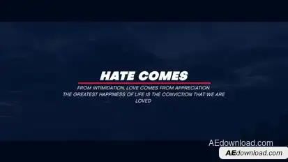 Animated Titles Titles template preview
