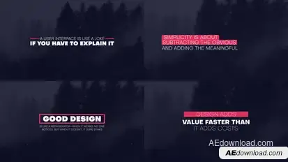 Animated Titles Titles template preview