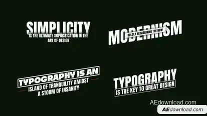 Animated Titles Titles template preview