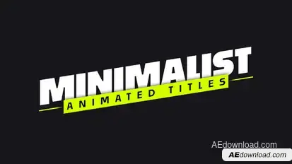 Animated Titles Titles template preview