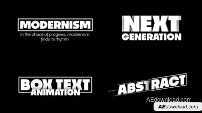 Animated Titles | After Effects Titles template preview