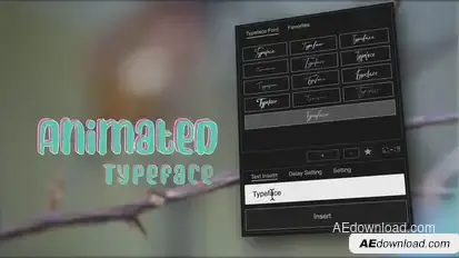 Animated Typeface - Cube Kids Titles template preview