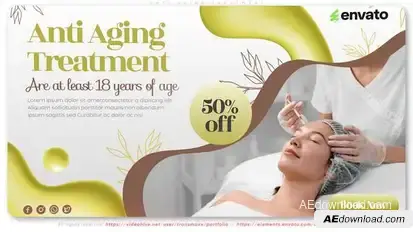 Anti Aging Treatment Openers template preview