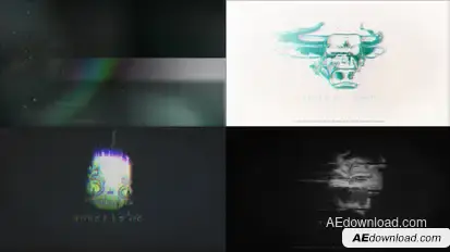 Aphex Glitch Logo Reveal Logo Stings template preview