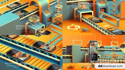 App MockUp Promo Product Promo template preview
