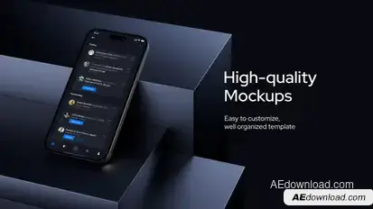 App Mockup Promo Product Promo template preview