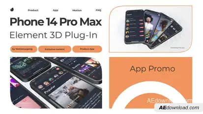 App Phone Mockup Product Promo template preview