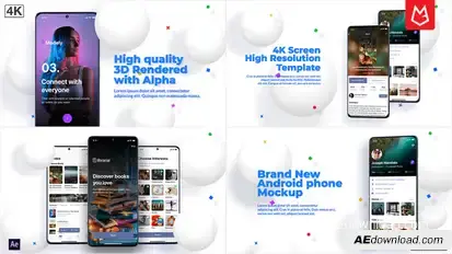 App Presentation | Android Phone Mockup Product Promo template preview