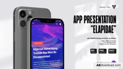 App Presentation Mockup | Elapidae Product Promo template preview