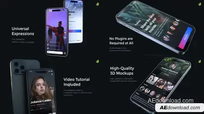 App Presentation| Phone 15 Pro Product Promo template preview