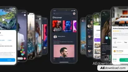 App Promo 2 in 1 Product Promo template preview