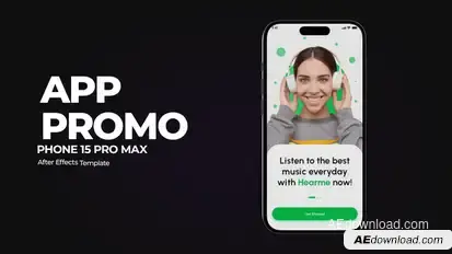App Promo - Phone 15 pro Product Promo template preview