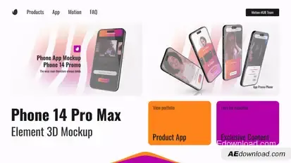 App Promo Mockup Product Promo template preview