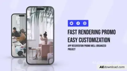 App Promo Mockup Product Promo template preview