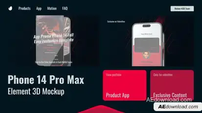 App Promo Mockup Product Promo template preview