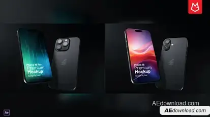 App Promo Mockup Phone 16 Pro Product Promo template preview