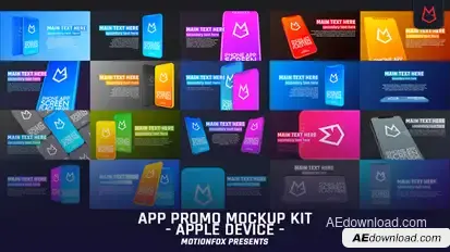 App Promo Mockup Toolkit - Apple Device Product Promo template preview