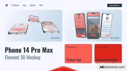 App Promo Phone 14 Product Promo template preview