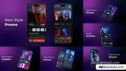 App Promo Phone 14 Pro Product Promo template preview