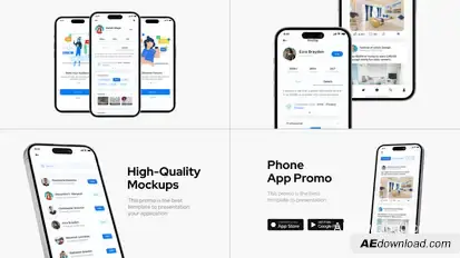 App Promo Phone 14 Pro Product Promo template preview