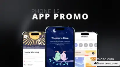App Promo Phone 16 Pro Product Promo template preview