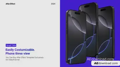 App Promo Phone 16 Pro Mockup Product Promo template preview
