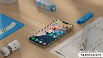 App Promo Phone Mockup Product Promo template preview