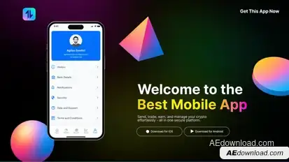 App Promo Showcase Product Promo template preview
