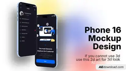 App Promo Showcase Product Promo template preview