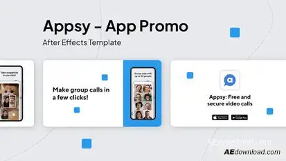 Appsy - Simple App Promo Product Promo template preview