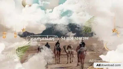 Arabic Slideshow Openers template preview