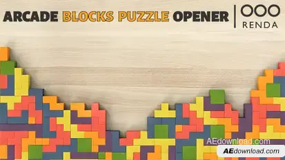 Arcade Blocks Puzzle Opener Openers template preview