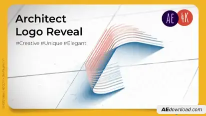 Architect Logo Reveal Logo Stings template preview