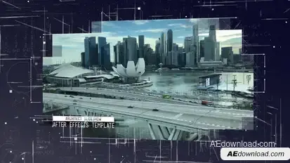 Architect Slideshow Video Displays template preview