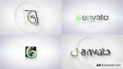 Architect Tech Logo Logo Stings template preview