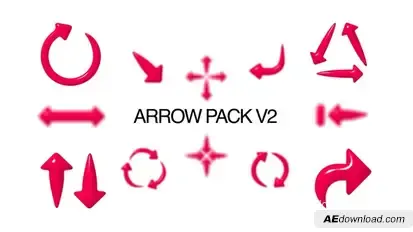 Arrow Pack V2 Elements template preview