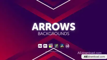 Arrows Backgrounds Elements template preview