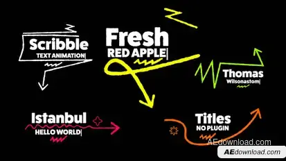 Arrows Titles Titles template preview