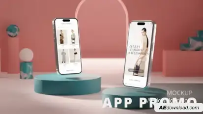 Art Phone 16 Pro App Promo Product Promo template preview