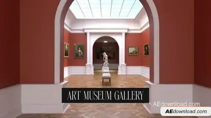 Art Museum Gallery Openers template preview