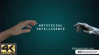 Artificial Intelligence Logo Logo Stings template preview