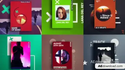 Artist Promo Pack Product Promo template preview