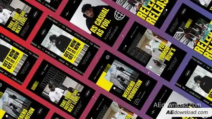 Aserix Hypebeast Reels & Stories Product Promo template preview