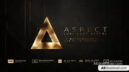 Aspect | Logo Reveal Logo Stings template preview