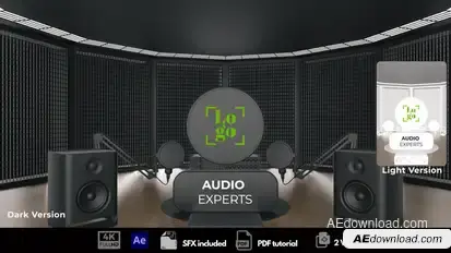 Audio Experts Logo Stings template preview
