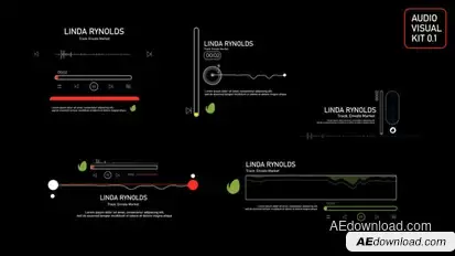 Audio Visual Kit Product Promo template preview