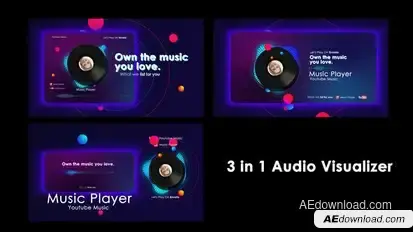 Audio Visualizer 6 Product Promo template preview